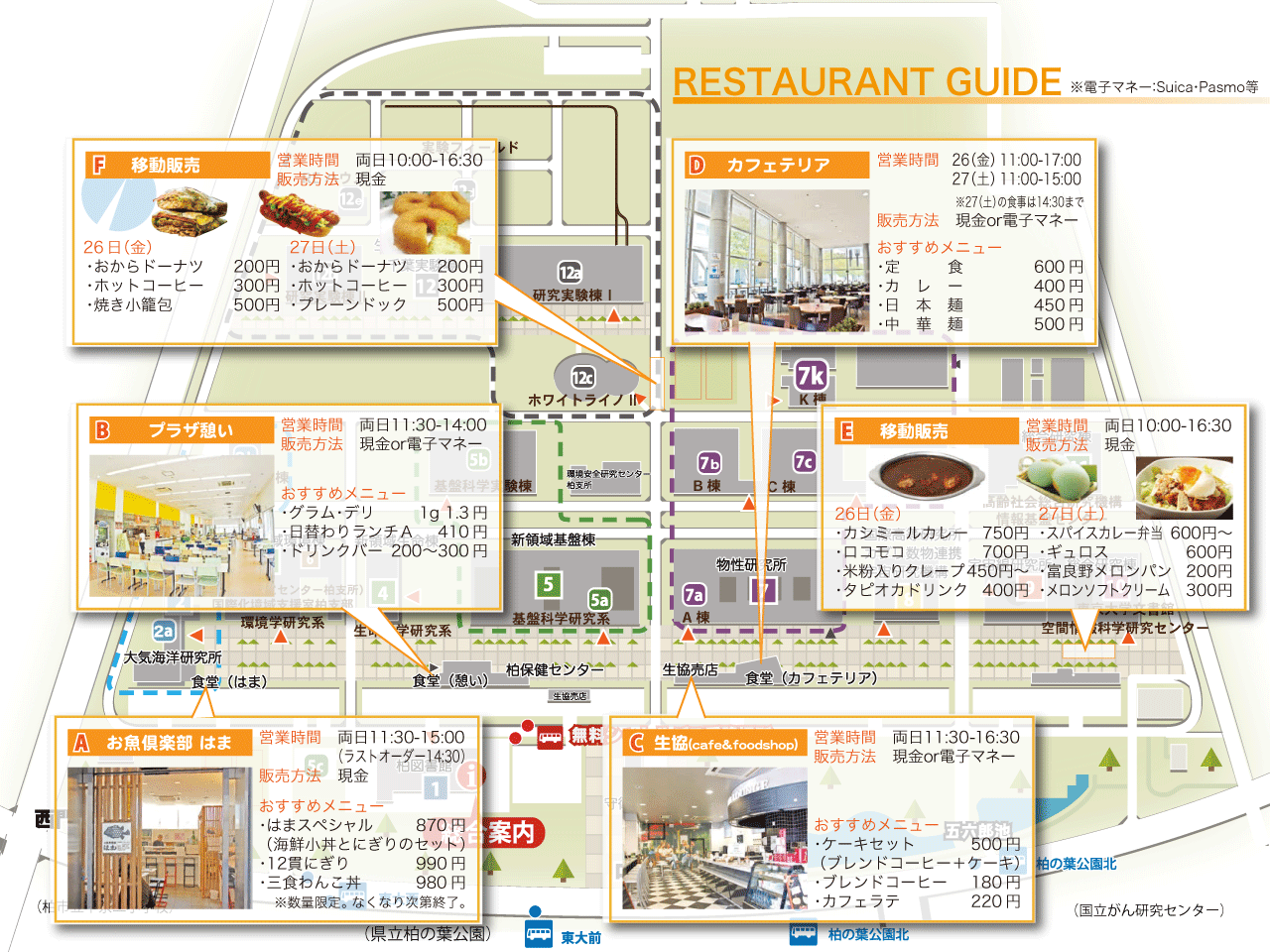 食事案内図